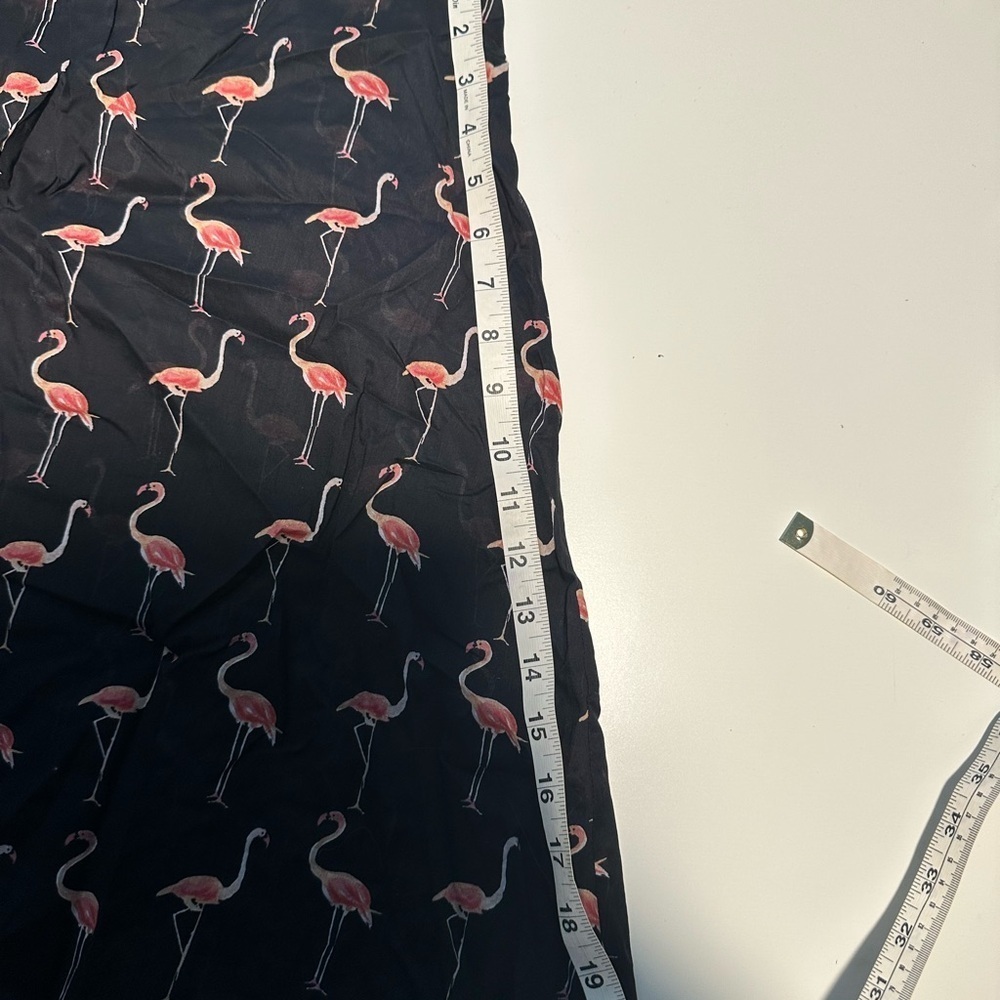 Kate Spade Playa Flamingo Swimsuit Cover Up XS/S - Picture 6 of 7